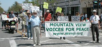 MVVP in the Mountain View Parade 04/24/2004